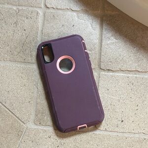 Purple and pink Phone Case